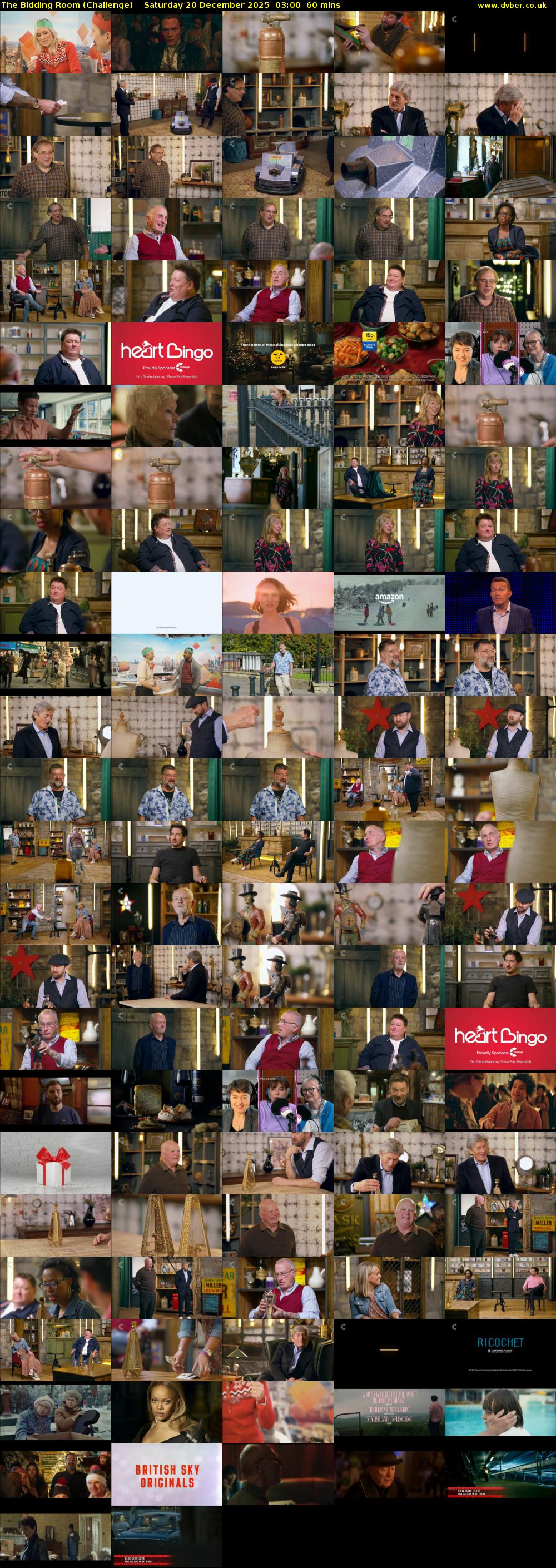 The Bidding Room (Challenge) Saturday 20 December 2025 03:00 - 04:00