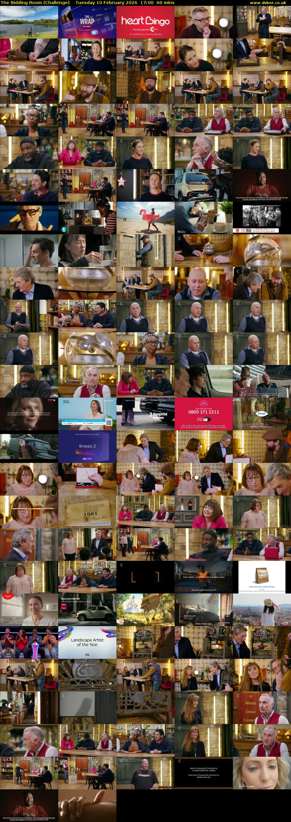 The Bidding Room (Challenge) Tuesday 10 February 2026 17:00 - 18:00