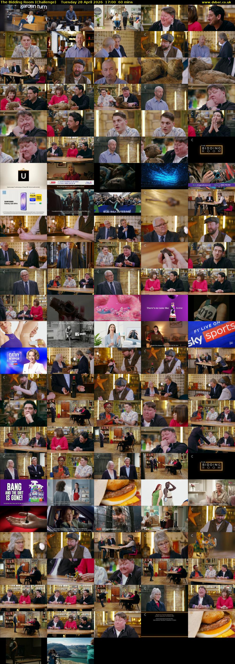The Bidding Room (Challenge) Tuesday 28 April 2026 17:00 - 18:00