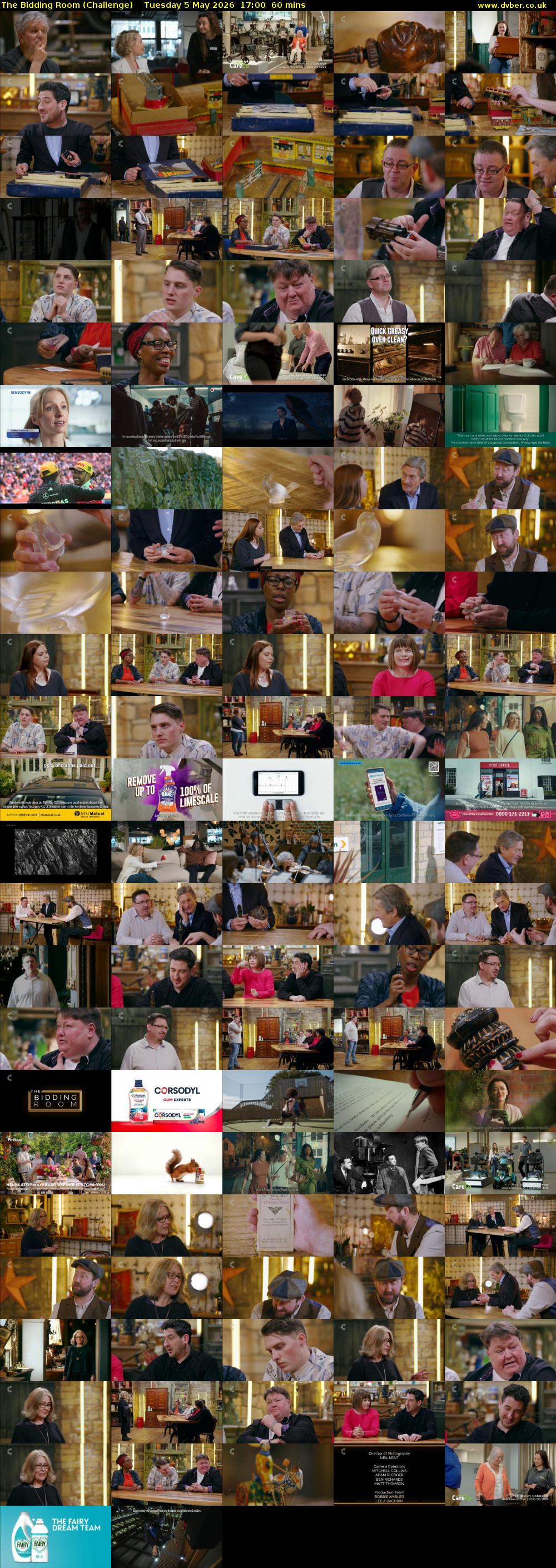 The Bidding Room (Challenge) Tuesday 5 May 2026 17:00 - 18:00