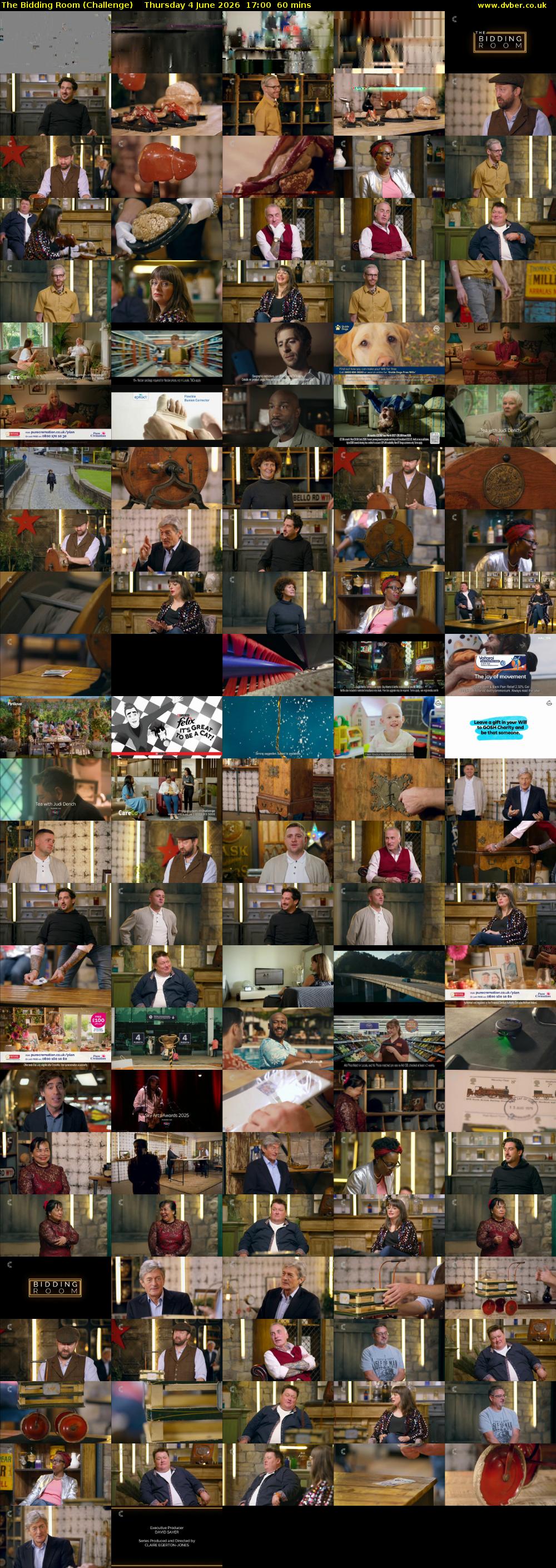 The Bidding Room (Challenge) Thursday 4 June 2026 17:00 - 18:00