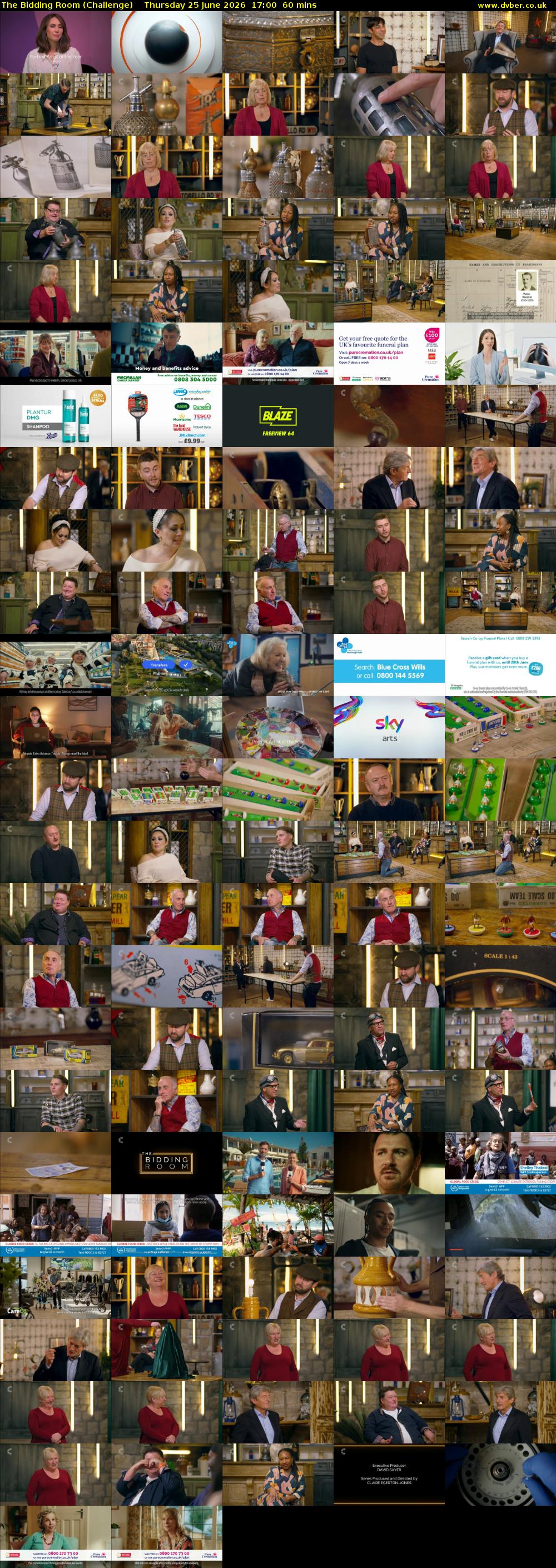 The Bidding Room (Challenge) Thursday 25 June 2026 17:00 - 18:00