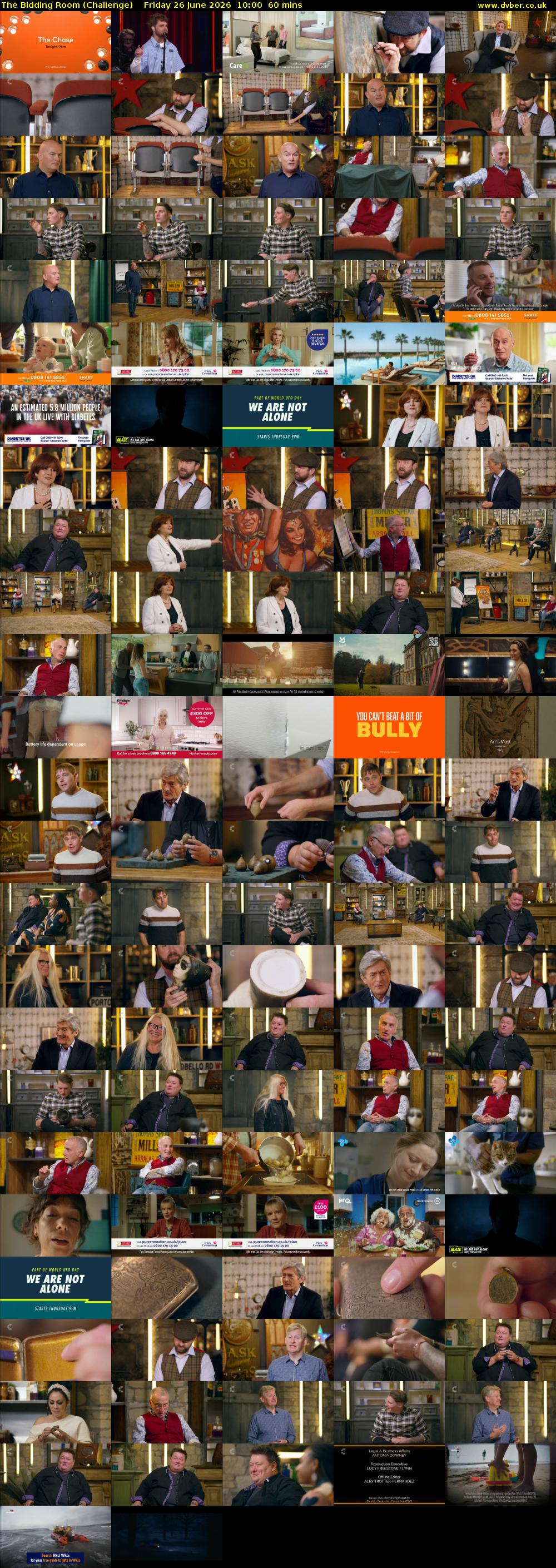 The Bidding Room (Challenge) Friday 26 June 2026 10:00 - 11:00