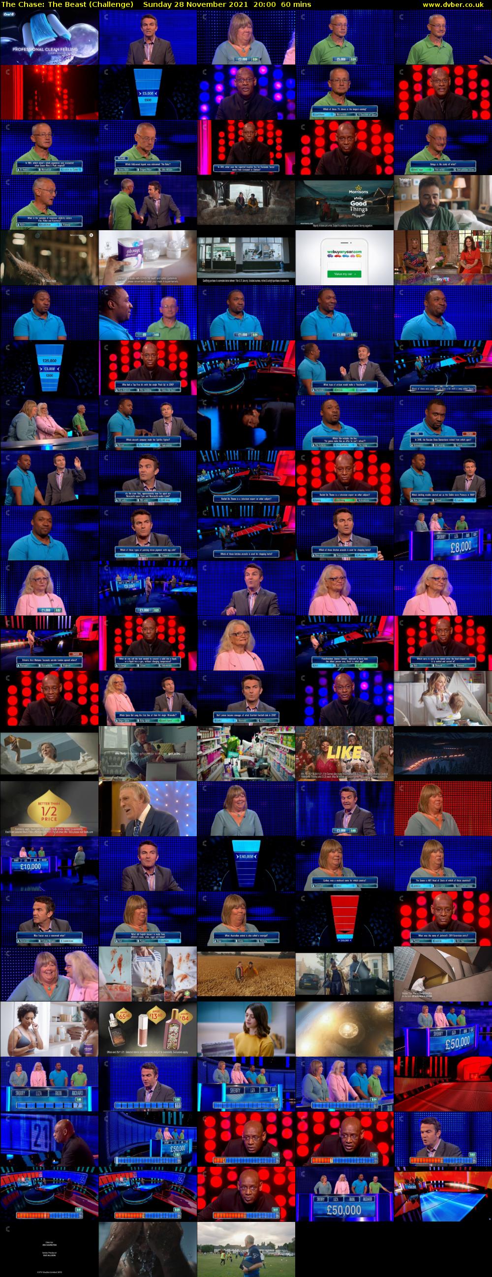 The Chase: The Beast (Challenge) Sunday 28 November 2021 20:00 - 21:00