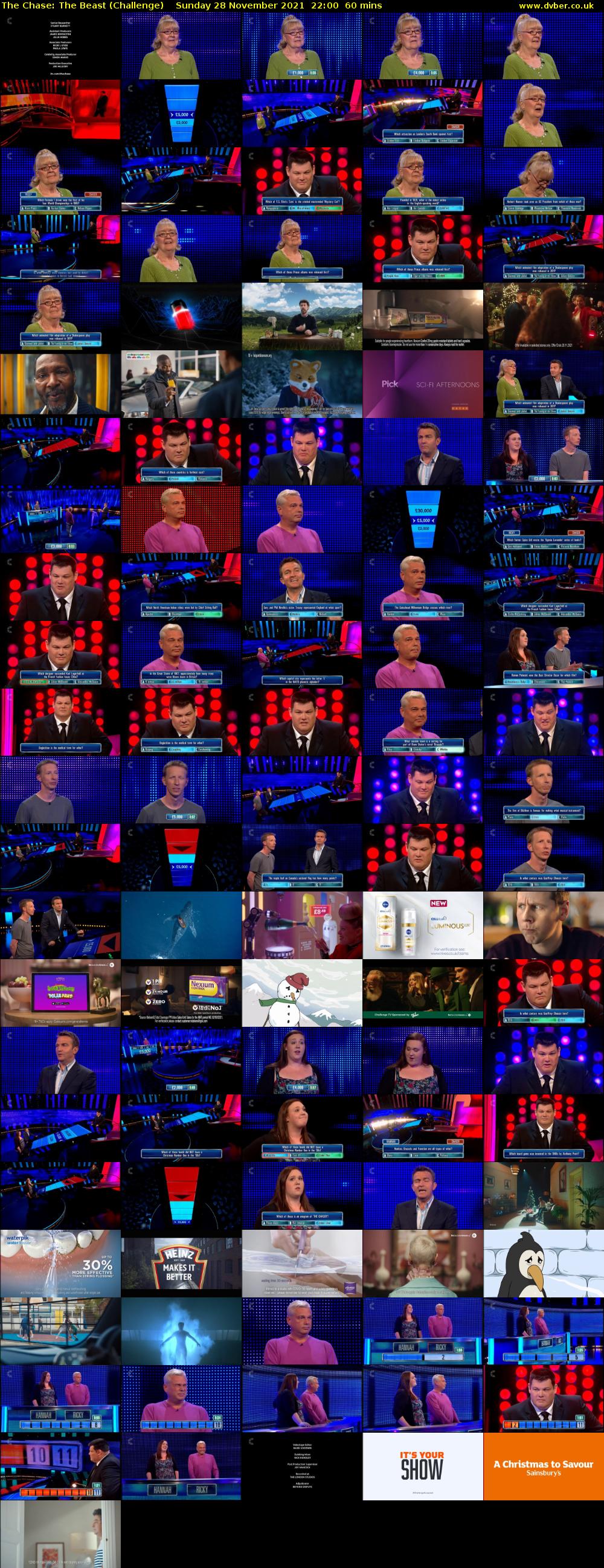 The Chase: The Beast (Challenge) Sunday 28 November 2021 22:00 - 23:00