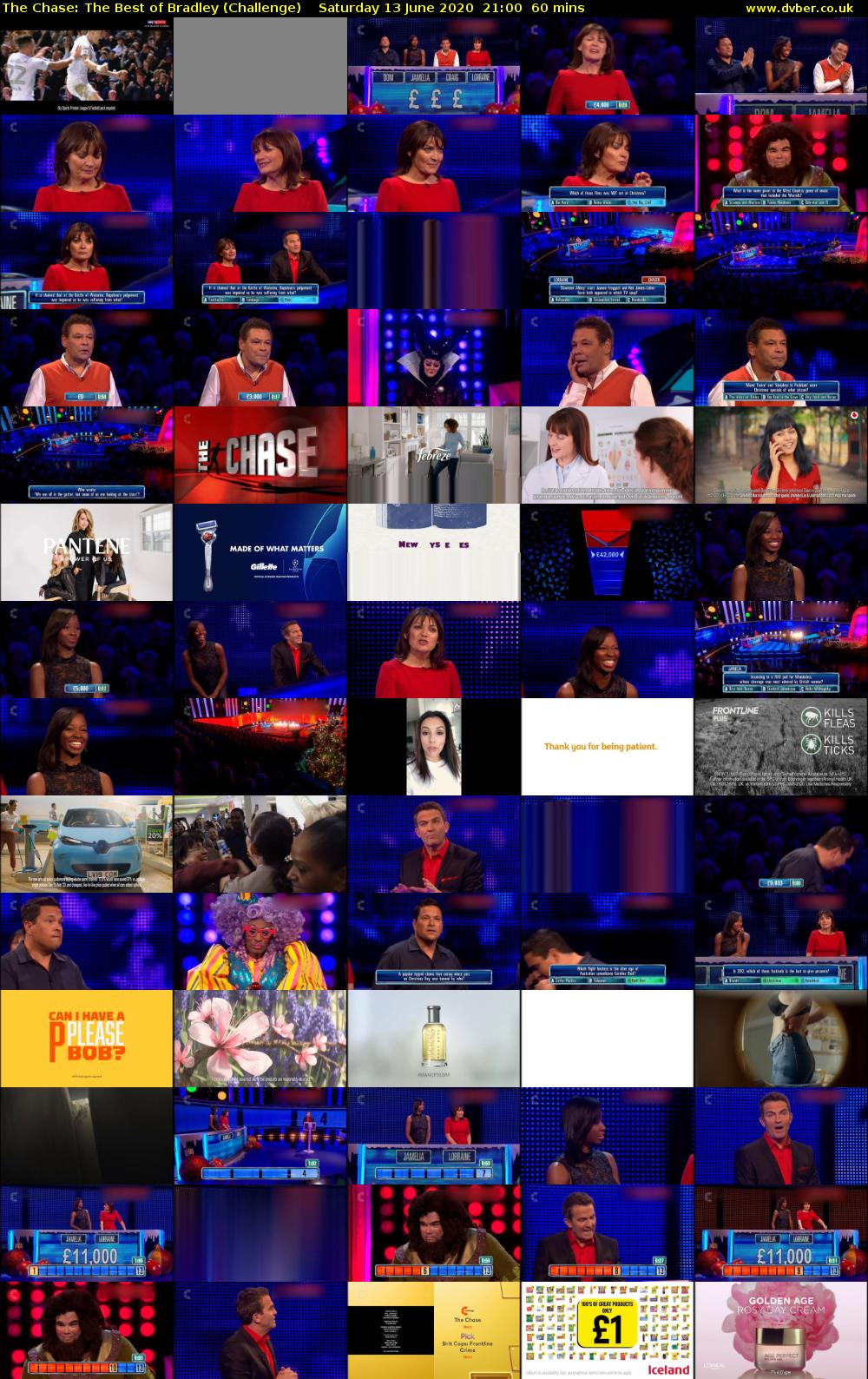 The Chase: The Best of Bradley (Challenge) Saturday 13 June 2020 21:00 - 22:00