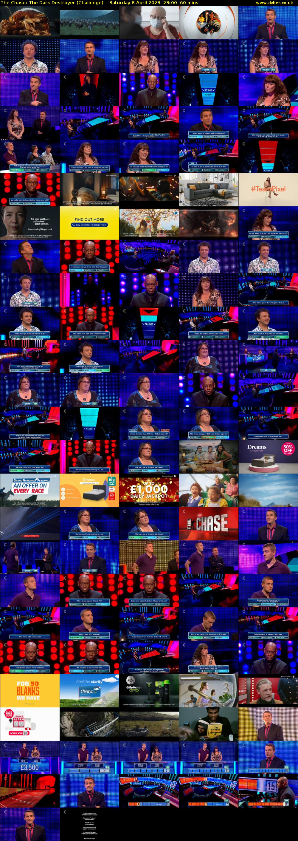 The Chase: The Dark Destroyer (Challenge) Saturday 8 April 2023 23:00 - 00:00