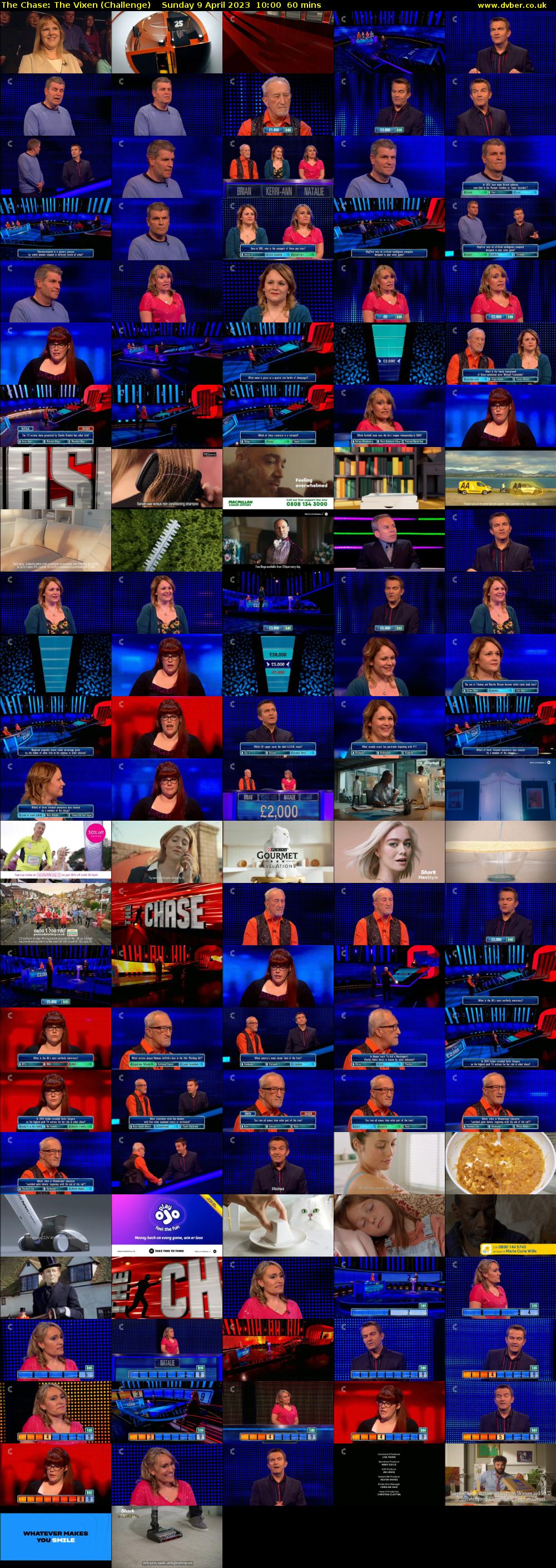The Chase: The Vixen (Challenge) Sunday 9 April 2023 10:00 - 11:00
