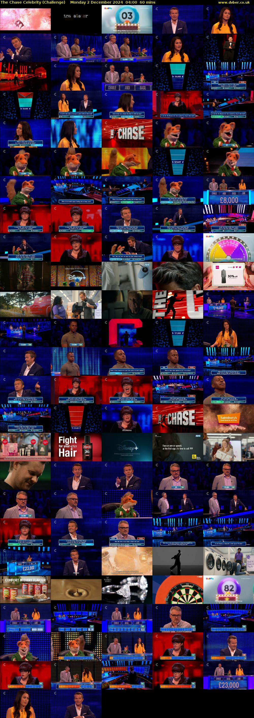 The Chase Celebrity (Challenge) Monday 2 December 2024 04:00 - 05:00