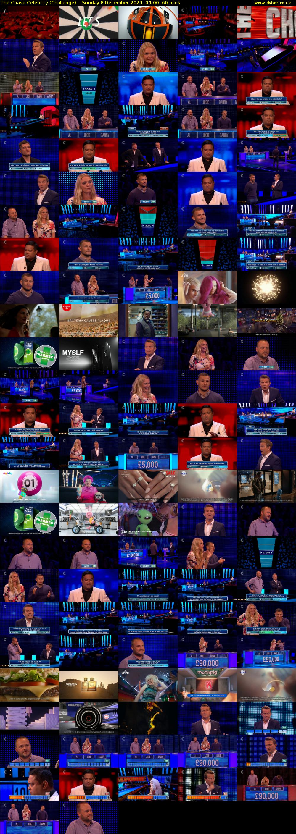 The Chase Celebrity (Challenge) Sunday 8 December 2024 04:00 - 05:00