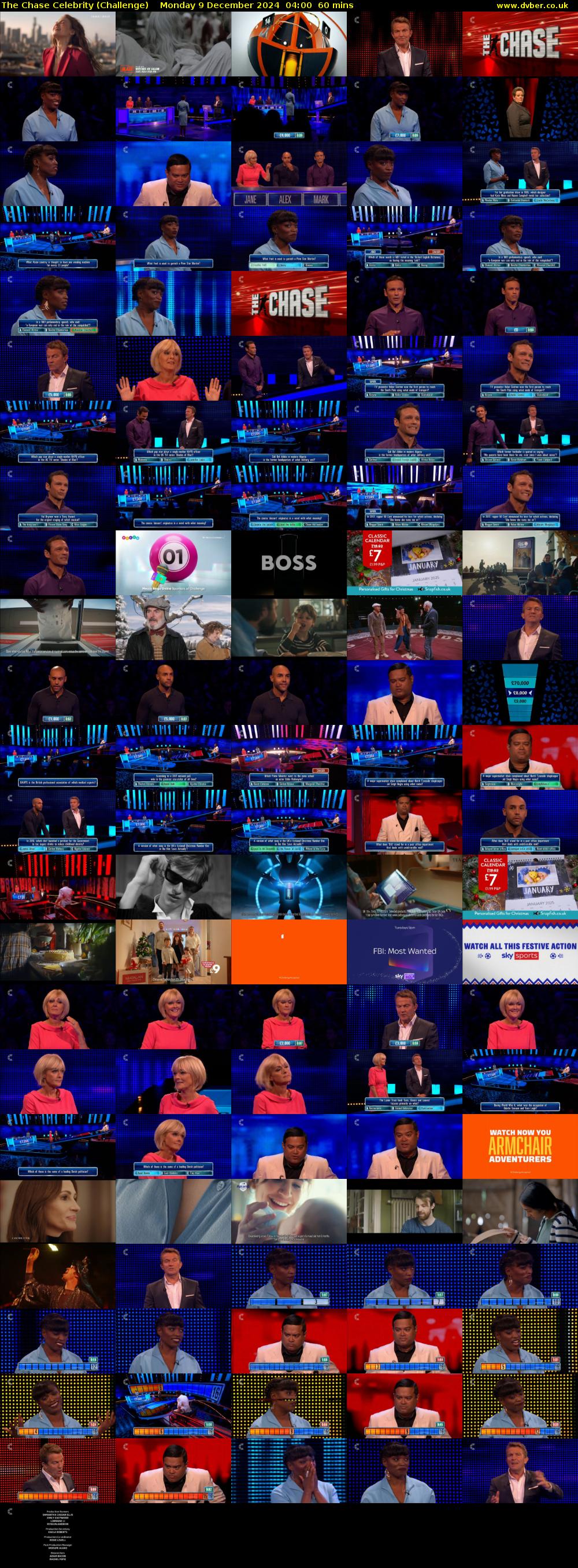 The Chase Celebrity (Challenge) Monday 9 December 2024 04:00 - 05:00