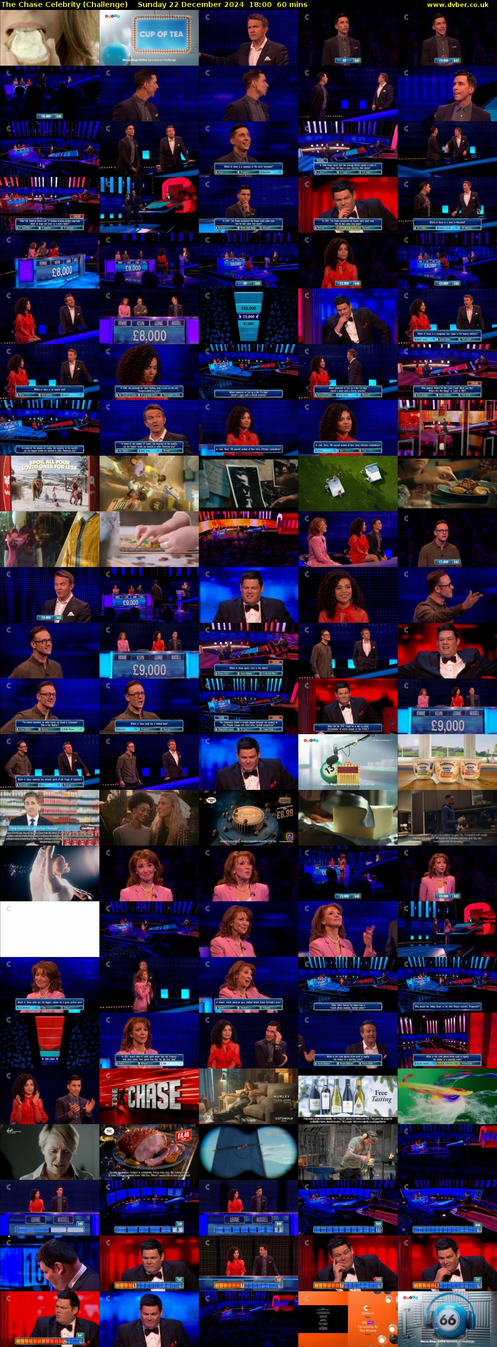 The Chase Celebrity (Challenge) Sunday 22 December 2024 18:00 - 19:00
