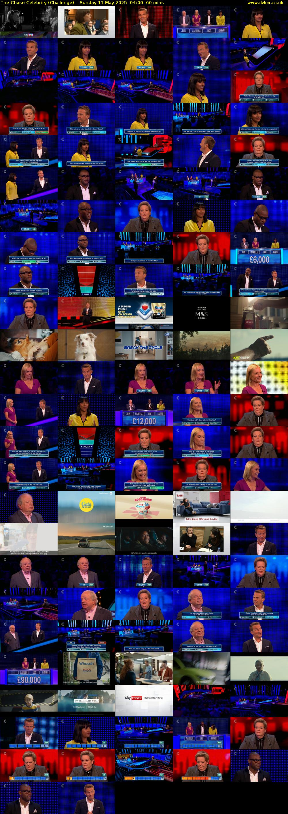 The Chase Celebrity (Challenge) Sunday 11 May 2025 04:00 - 05:00