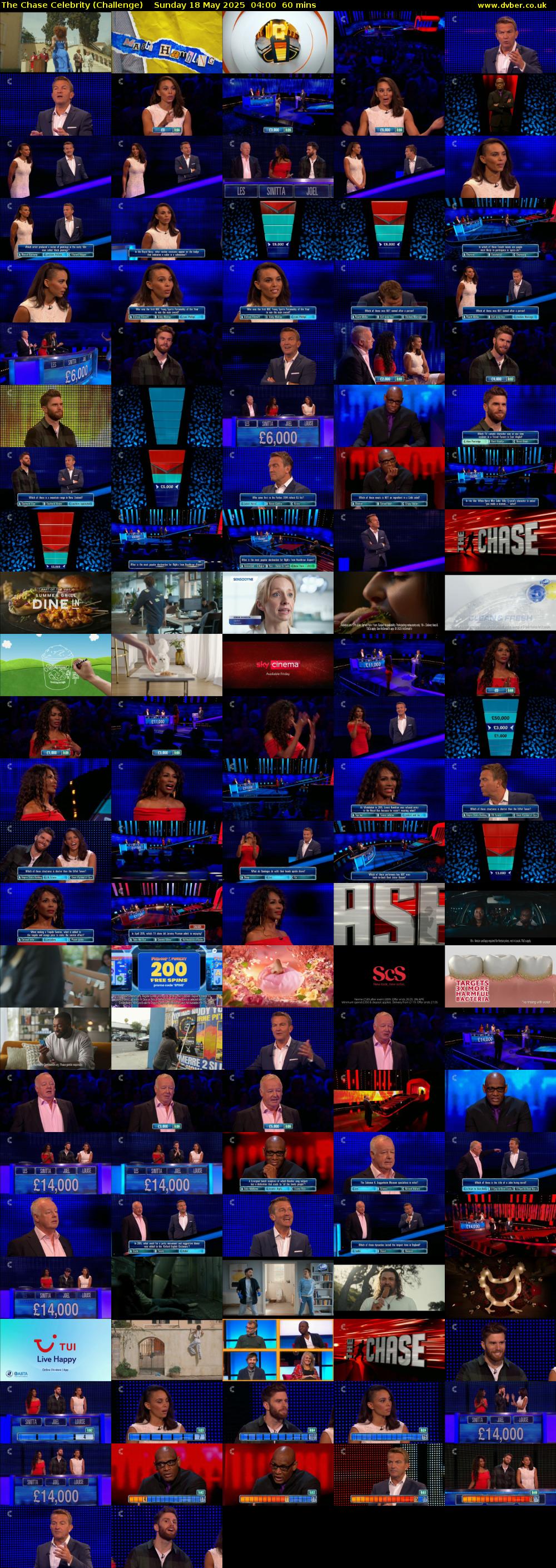 The Chase Celebrity (Challenge) Sunday 18 May 2025 04:00 - 05:00