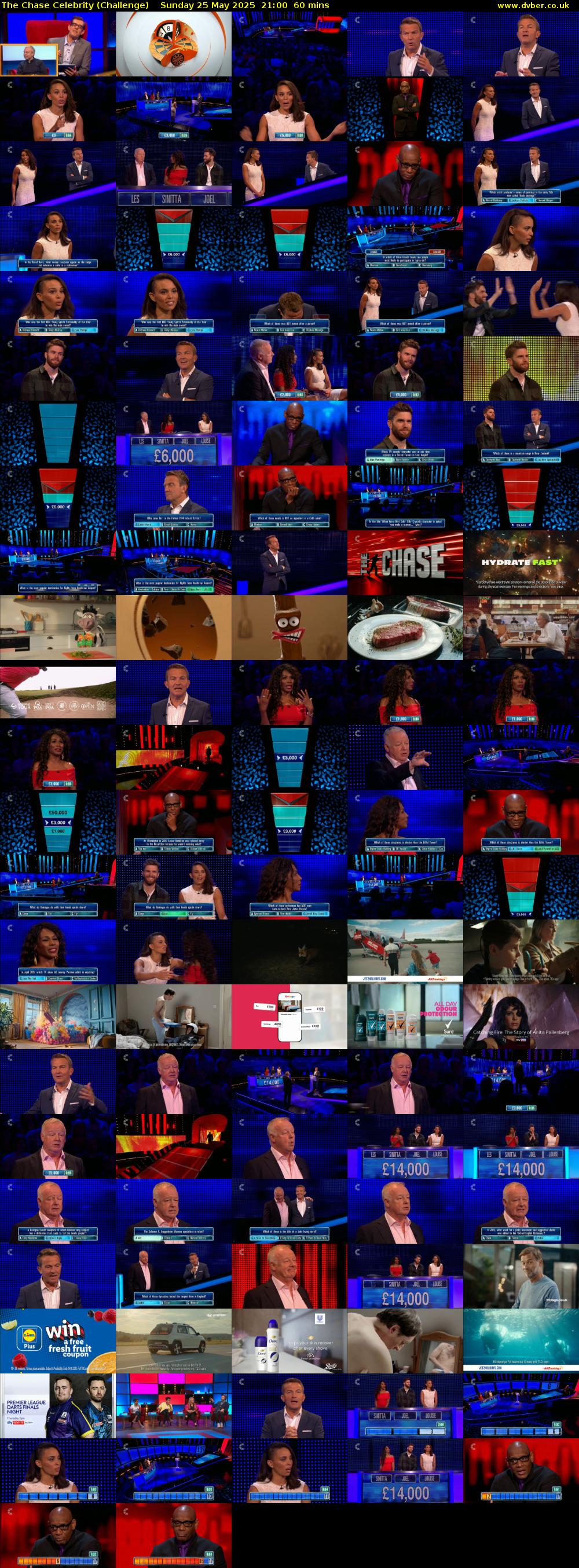 The Chase Celebrity (Challenge) Sunday 25 May 2025 21:00 - 22:00