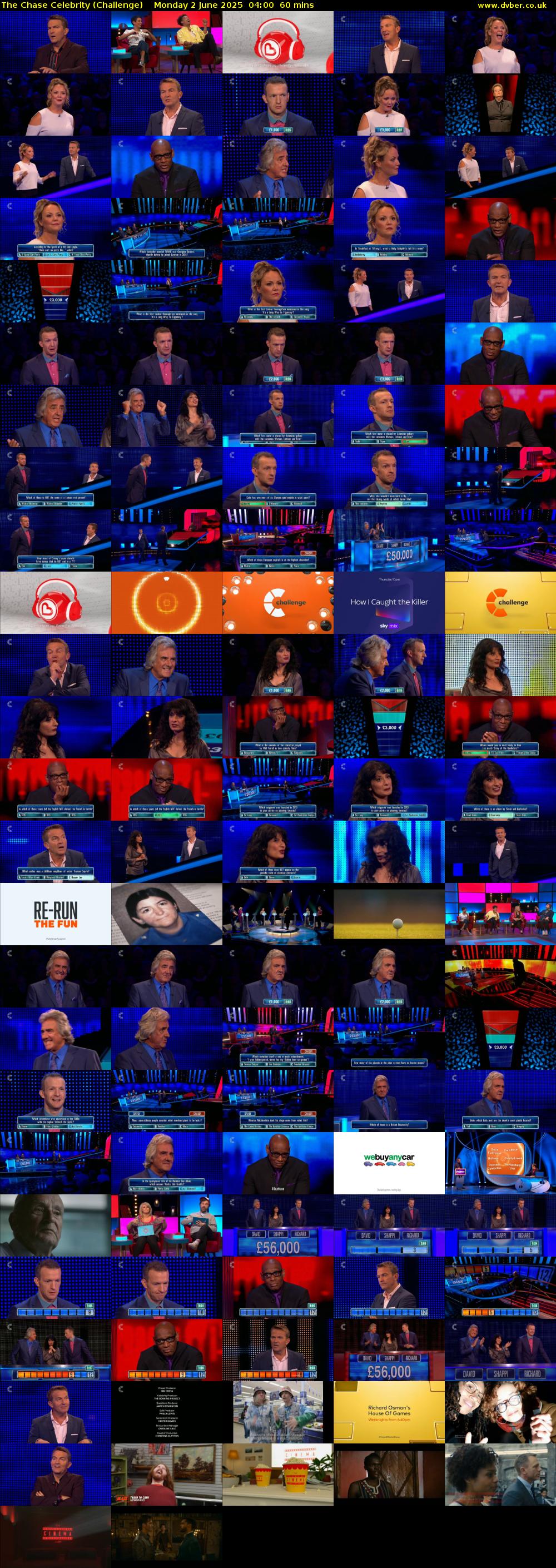 The Chase Celebrity (Challenge) Monday 2 June 2025 04:00 - 05:00
