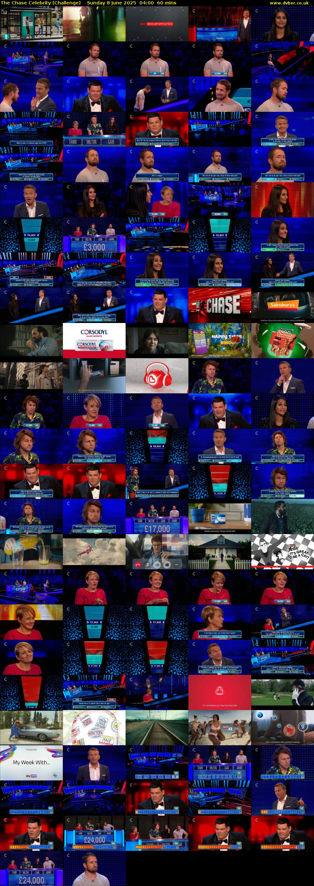 The Chase Celebrity (Challenge) Sunday 8 June 2025 04:00 - 05:00