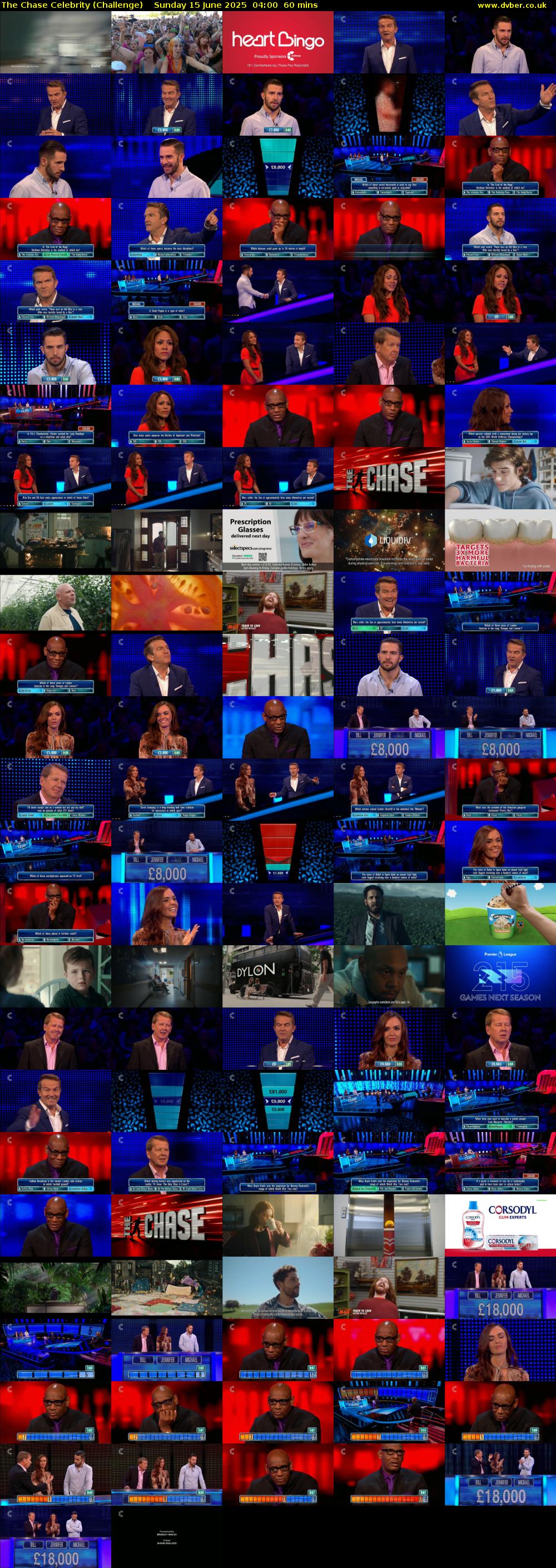 The Chase Celebrity (Challenge) Sunday 15 June 2025 04:00 - 05:00