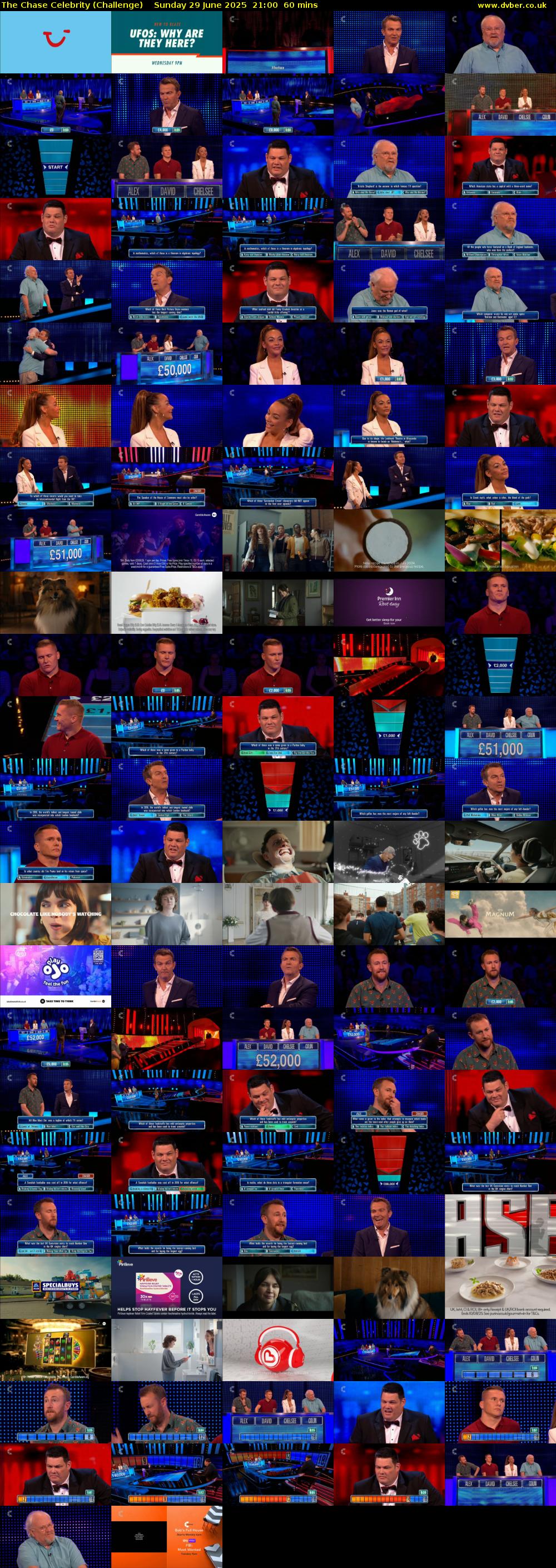 The Chase Celebrity (Challenge) Sunday 29 June 2025 21:00 - 22:00