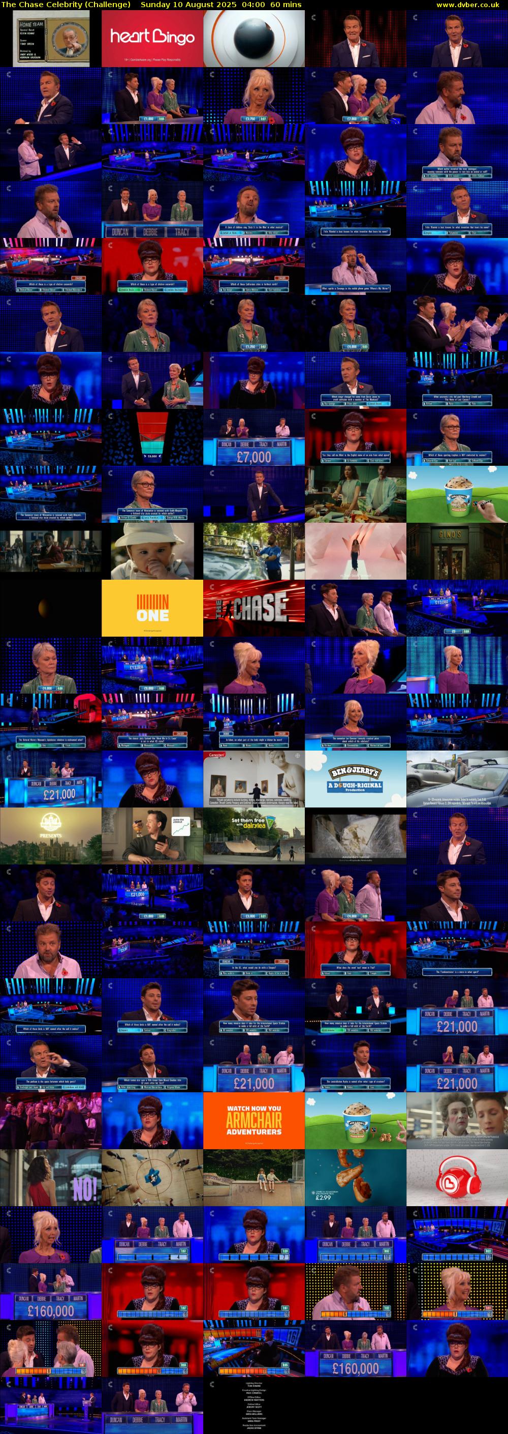 The Chase Celebrity (Challenge) Sunday 10 August 2025 04:00 - 05:00