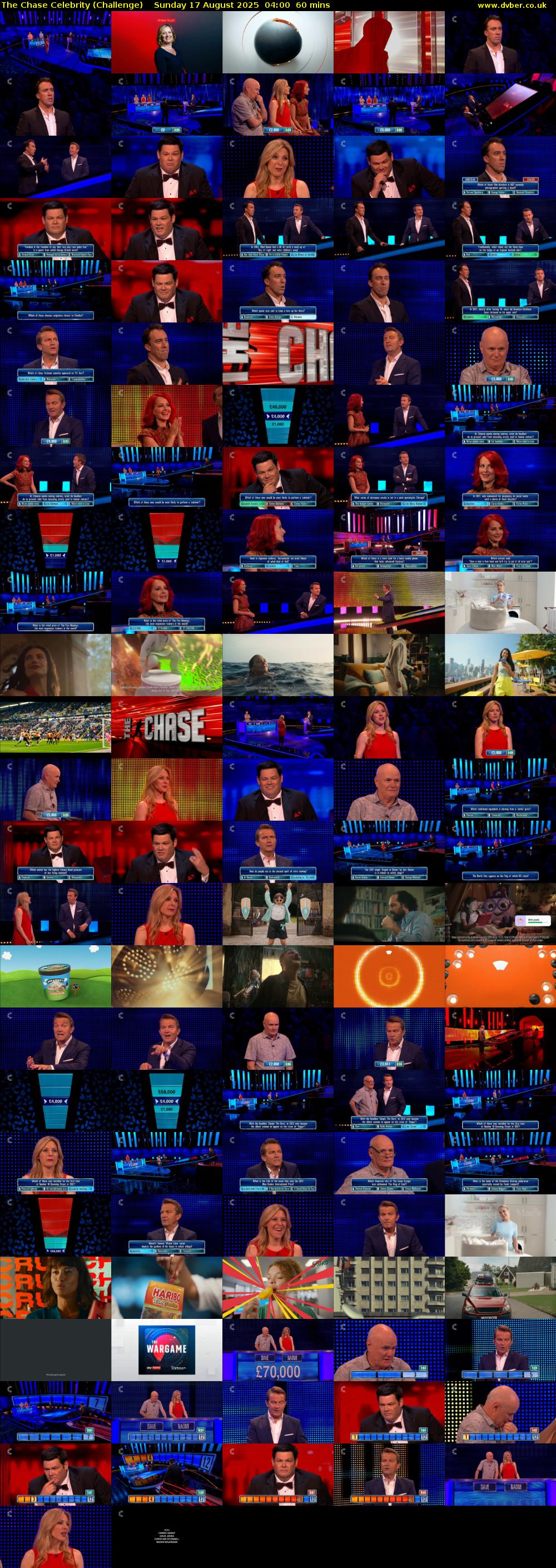The Chase Celebrity (Challenge) Sunday 17 August 2025 04:00 - 05:00