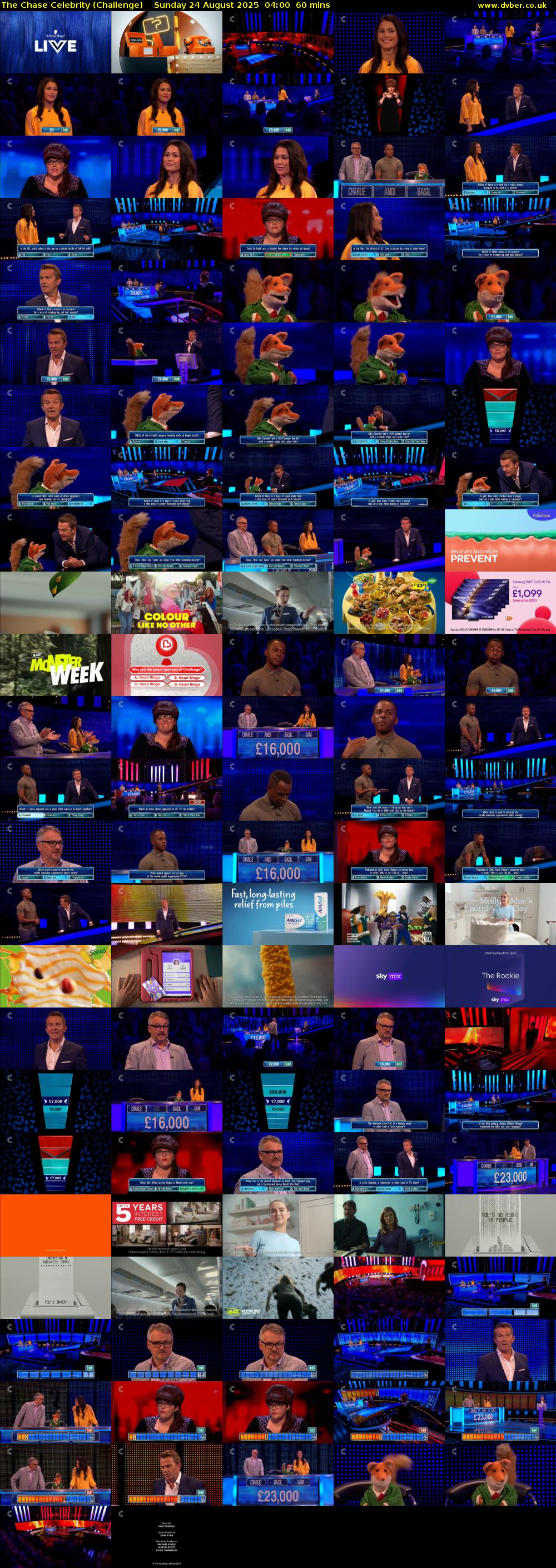 The Chase Celebrity (Challenge) Sunday 24 August 2025 04:00 - 05:00