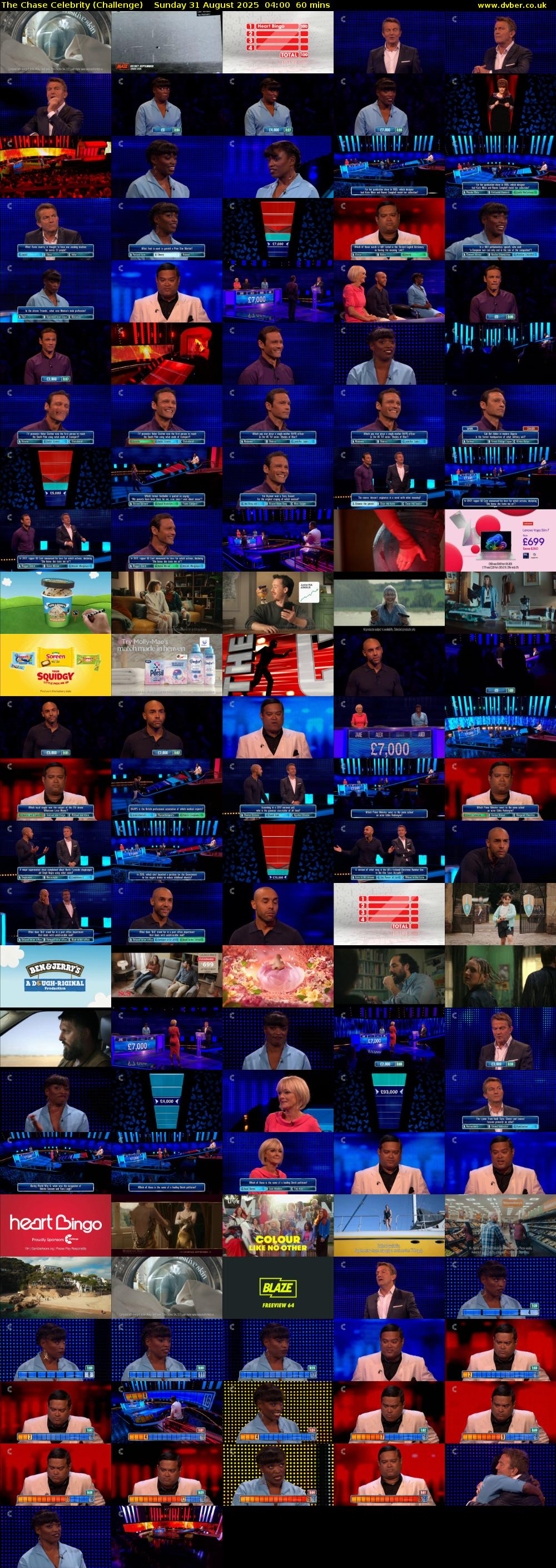 The Chase Celebrity (Challenge) Sunday 31 August 2025 04:00 - 05:00