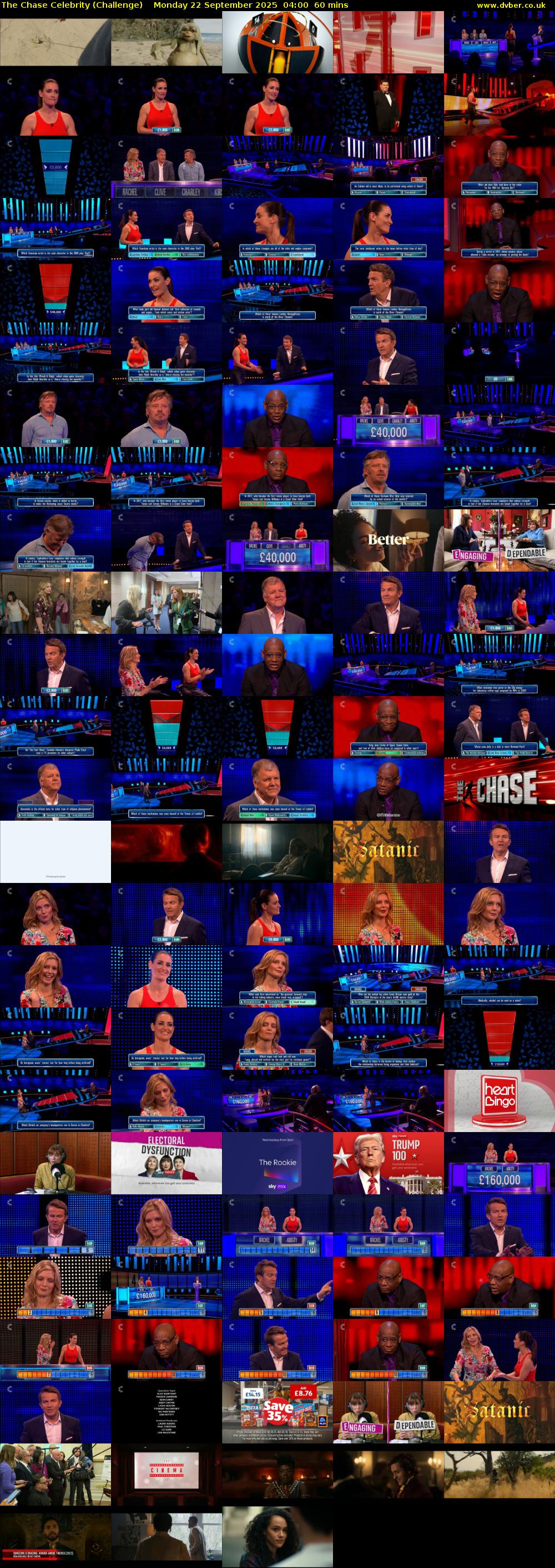 The Chase Celebrity (Challenge) Monday 22 September 2025 04:00 - 05:00