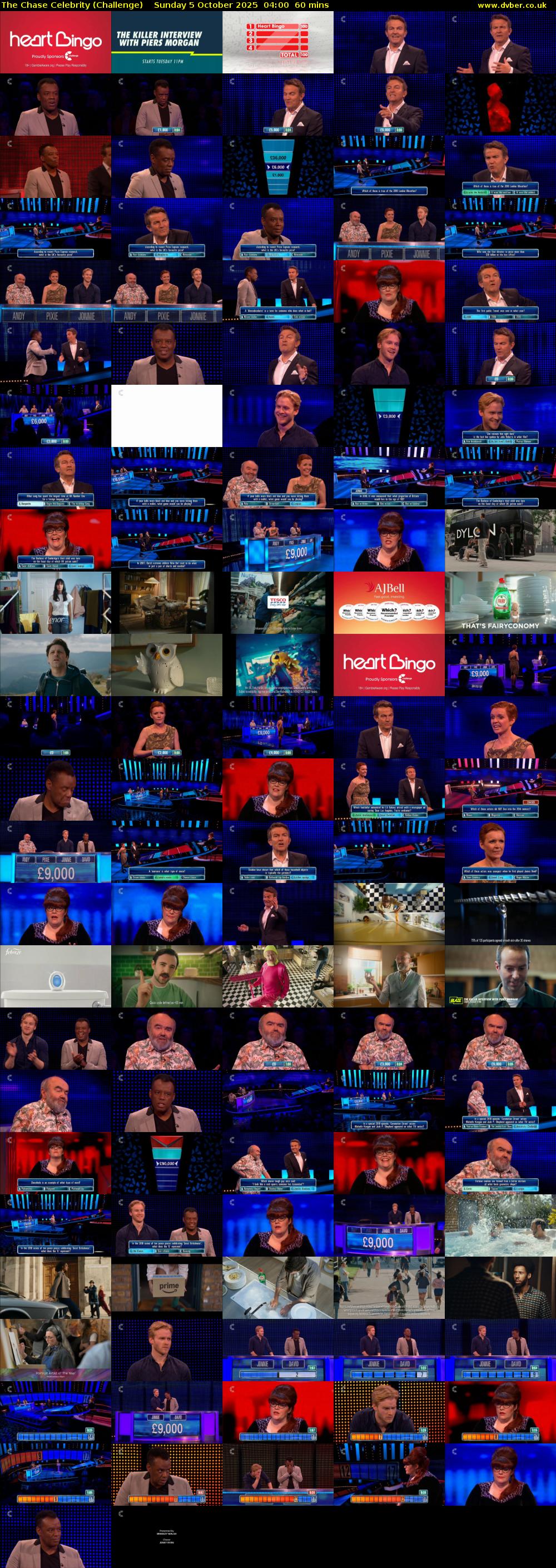 The Chase Celebrity (Challenge) Sunday 5 October 2025 04:00 - 05:00