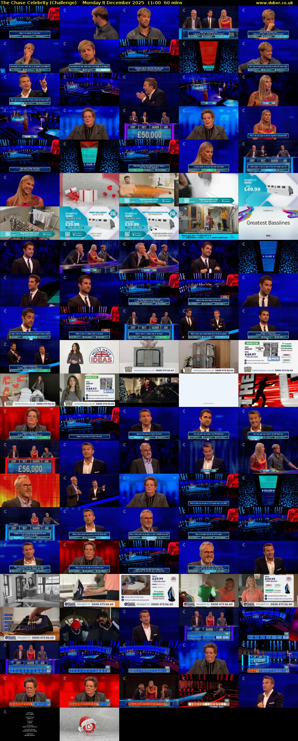 The Chase Celebrity (Challenge) Monday 8 December 2025 11:00 - 12:00