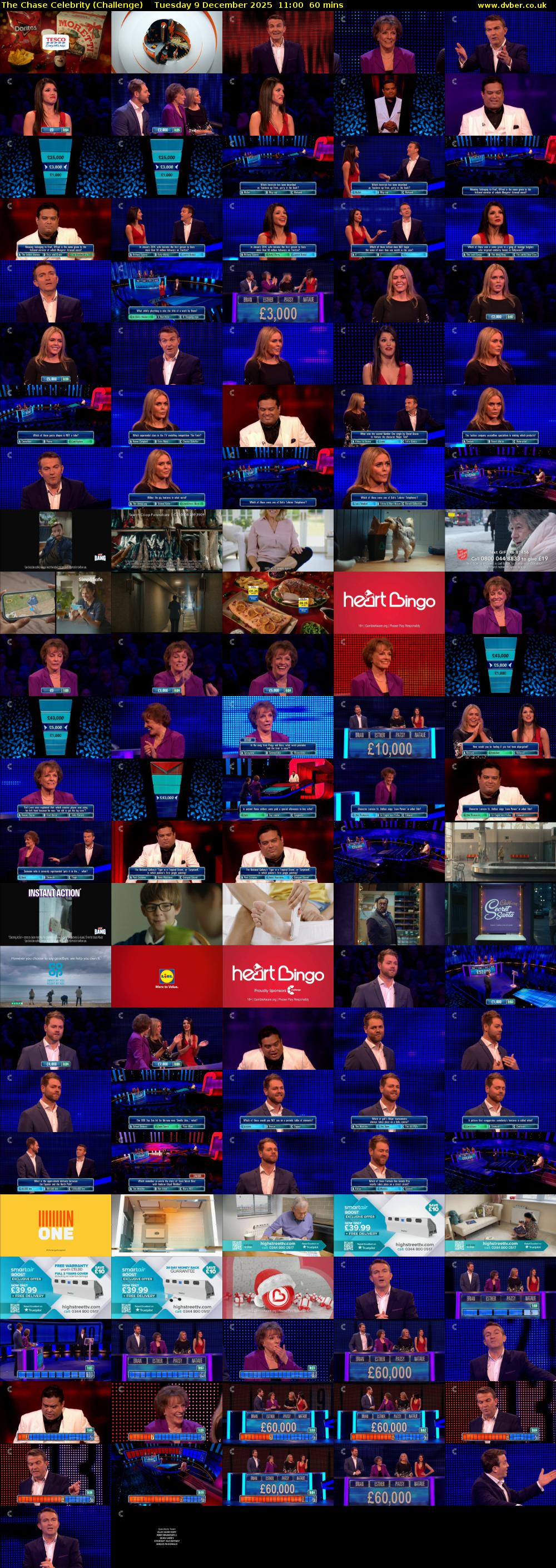 The Chase Celebrity (Challenge) Tuesday 9 December 2025 11:00 - 12:00