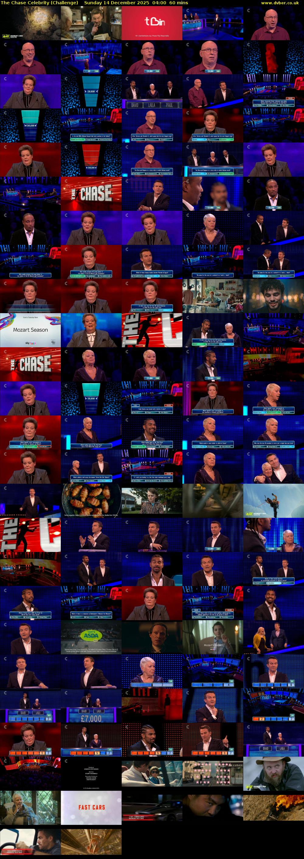 The Chase Celebrity (Challenge) Sunday 14 December 2025 04:00 - 05:00