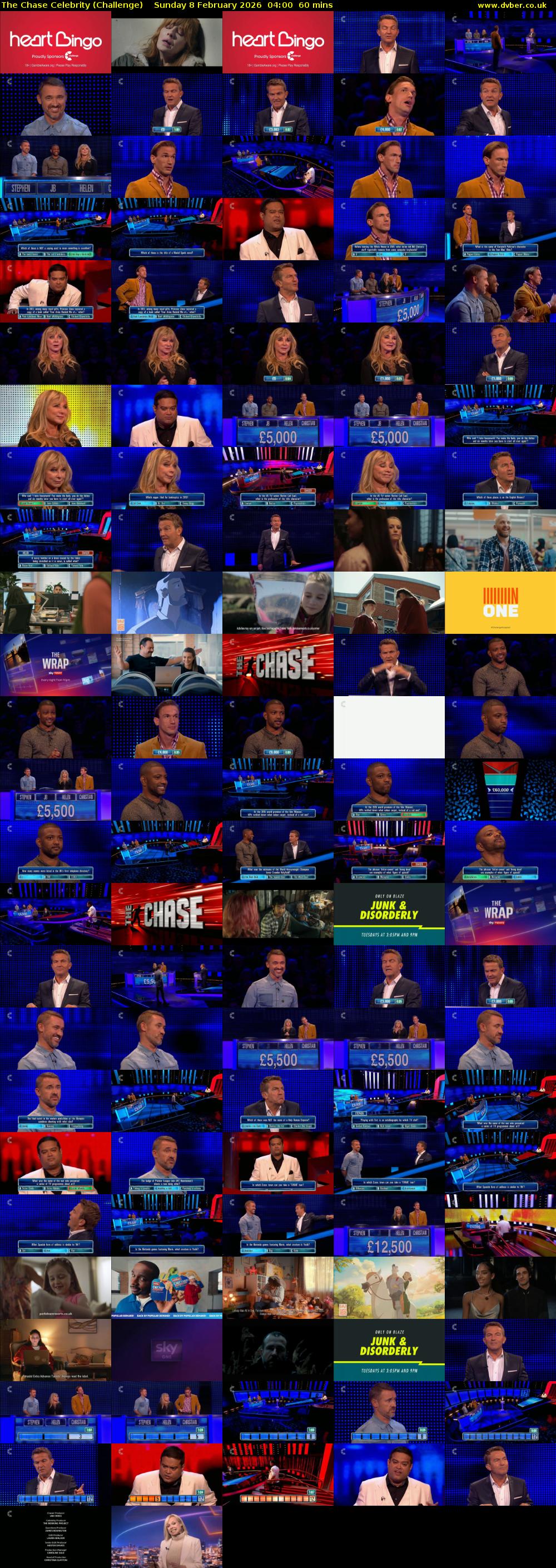The Chase Celebrity (Challenge) Sunday 8 February 2026 04:00 - 05:00