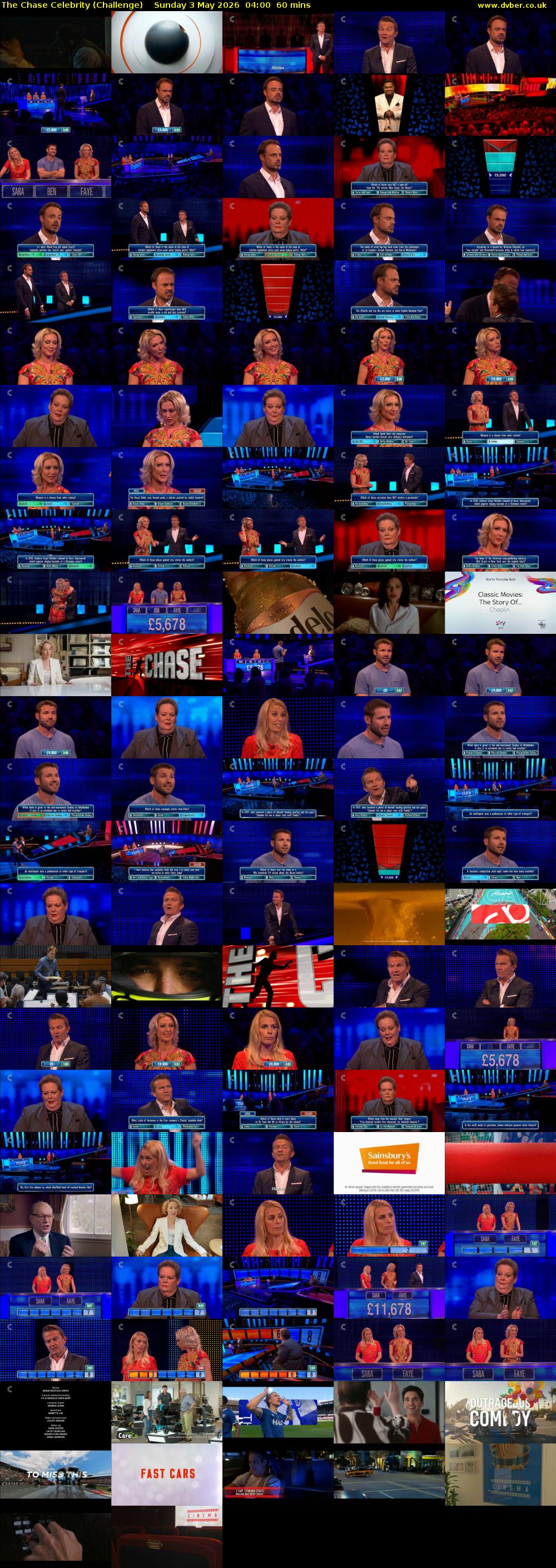 The Chase Celebrity (Challenge) Sunday 3 May 2026 04:00 - 05:00