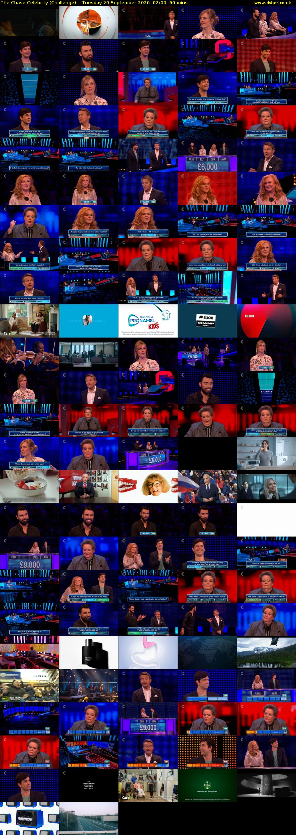 The Chase Celebrity (Challenge) Tuesday 29 September 2026 02:00 - 03:00