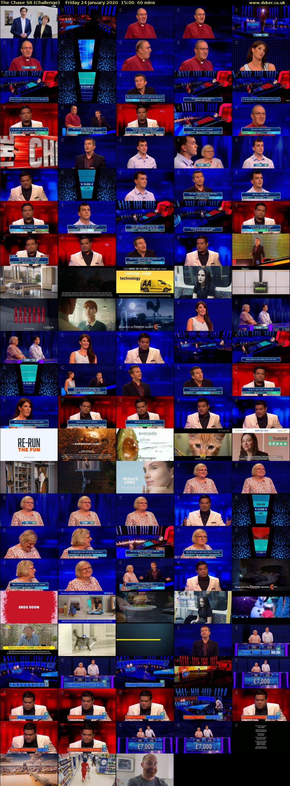 The Chase S8 (Challenge) Friday 24 January 2020 15:00 - 16:00