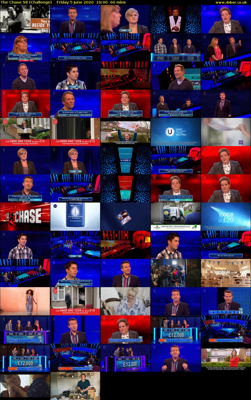 The Chase S8 (Challenge) Friday 5 June 2020 16:00 - 17:00
