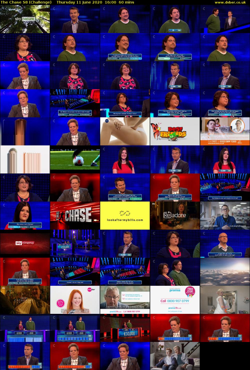 The Chase S8 (Challenge) Thursday 11 June 2020 16:00 - 17:00