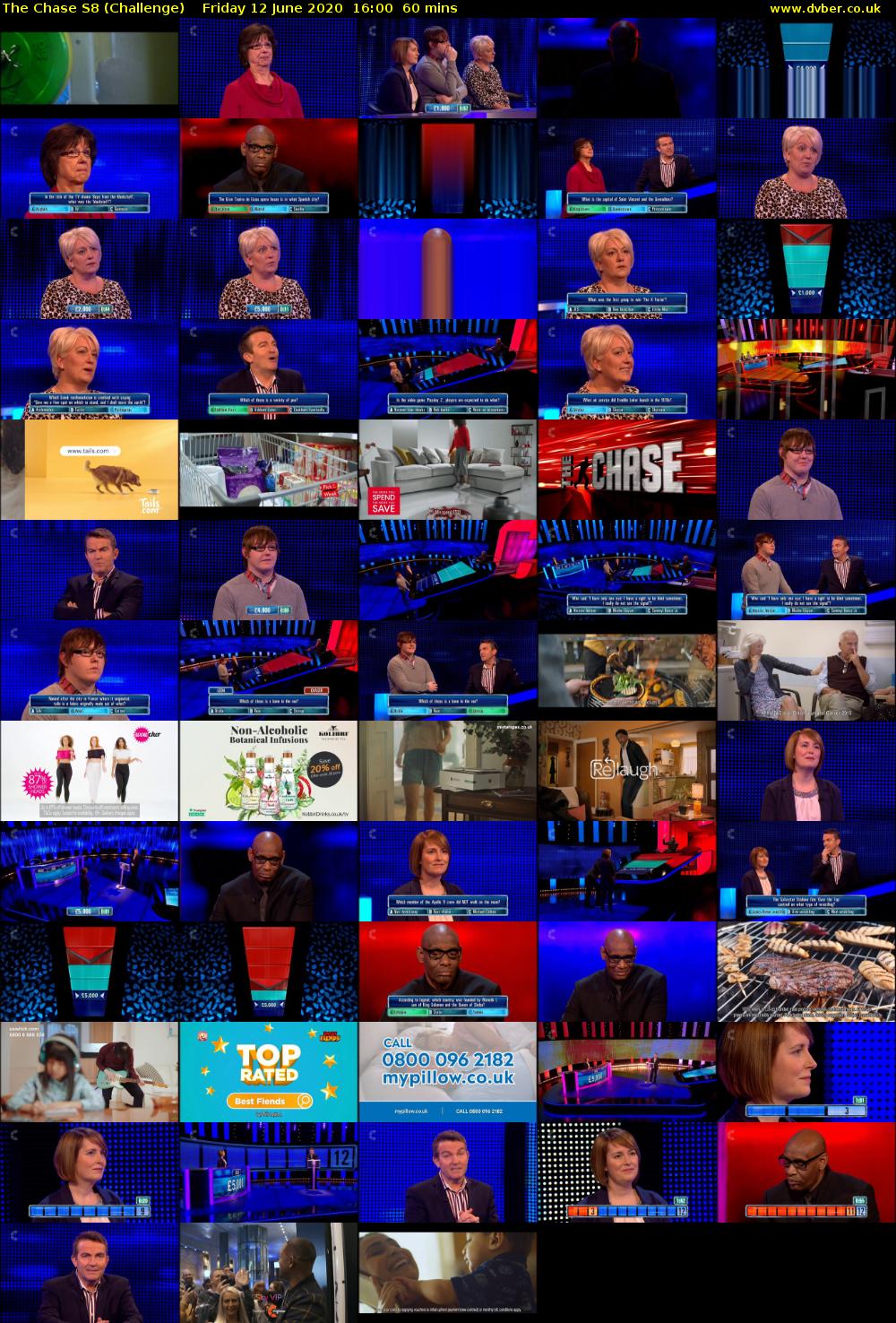The Chase S8 (Challenge) Friday 12 June 2020 16:00 - 17:00