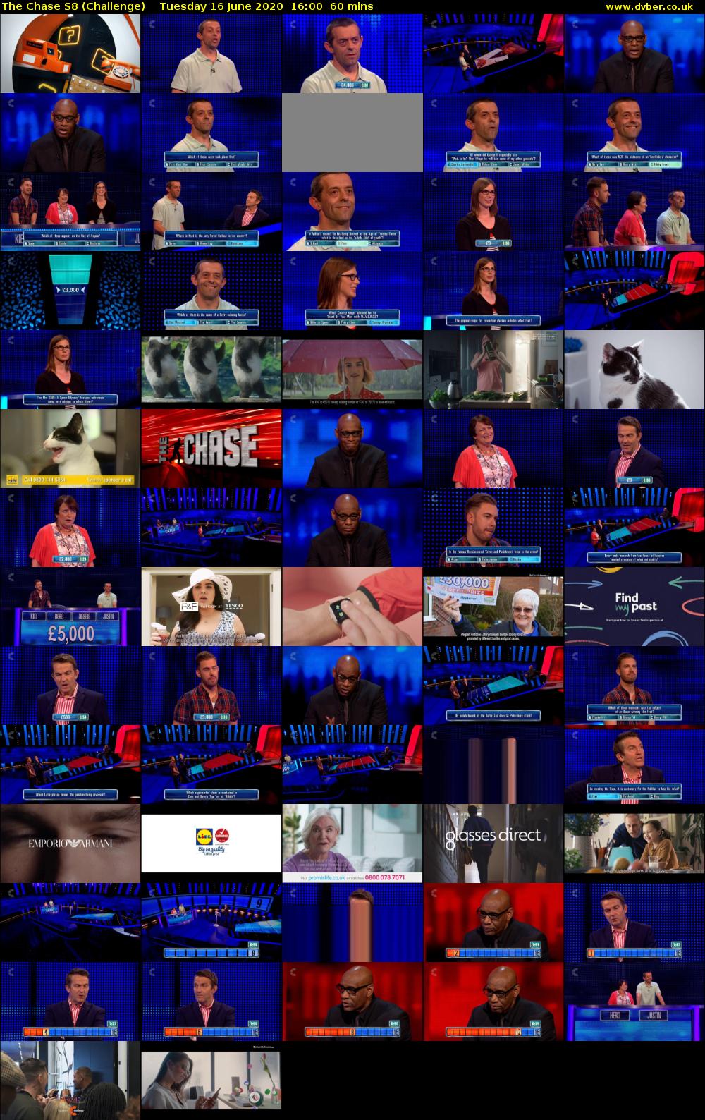 The Chase S8 (Challenge) Tuesday 16 June 2020 16:00 - 17:00