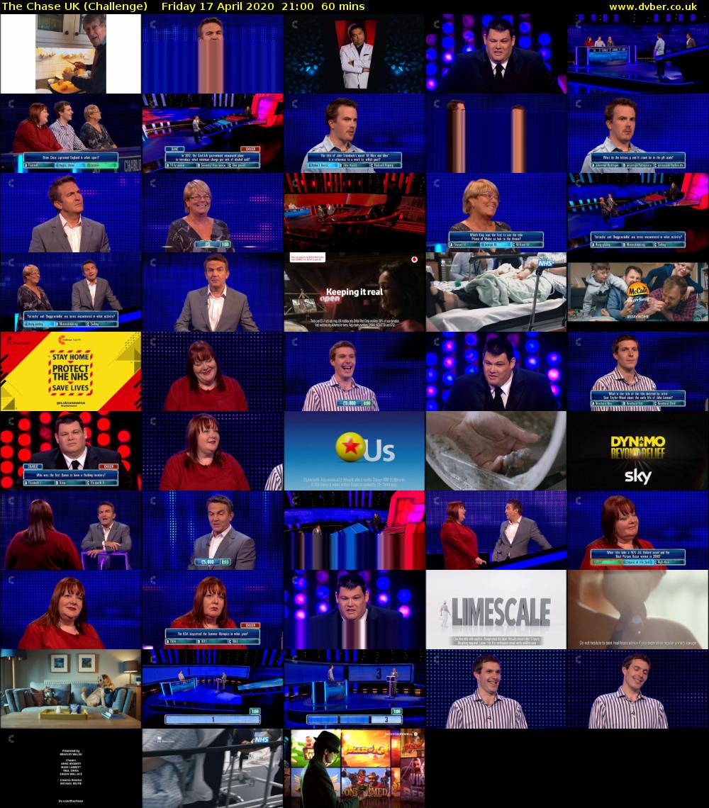 The Chase UK (Challenge) Friday 17 April 2020 21:00 - 22:00