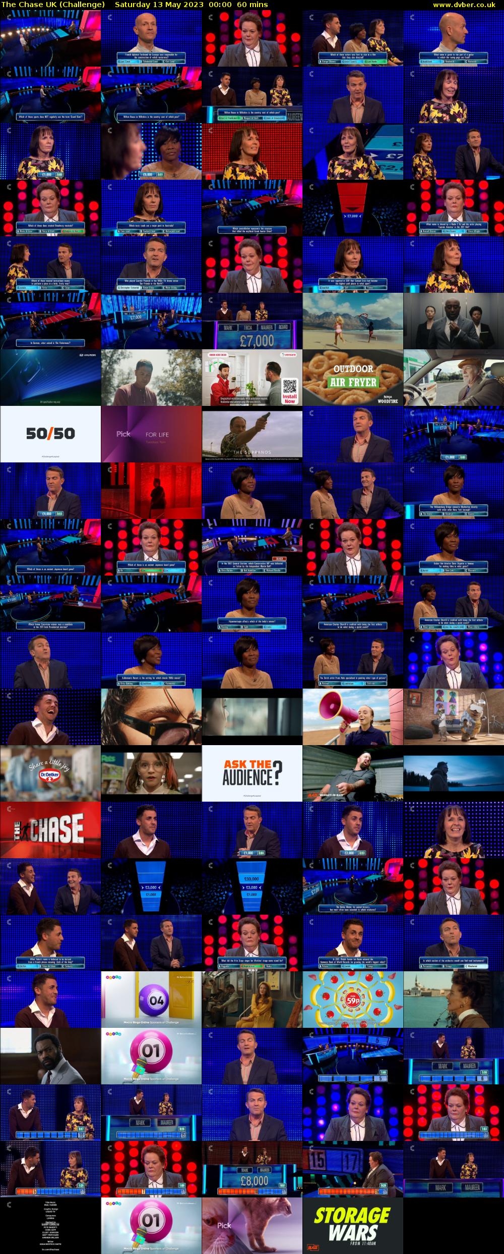 The Chase UK (Challenge) Saturday 13 May 2023 00:00 - 01:00