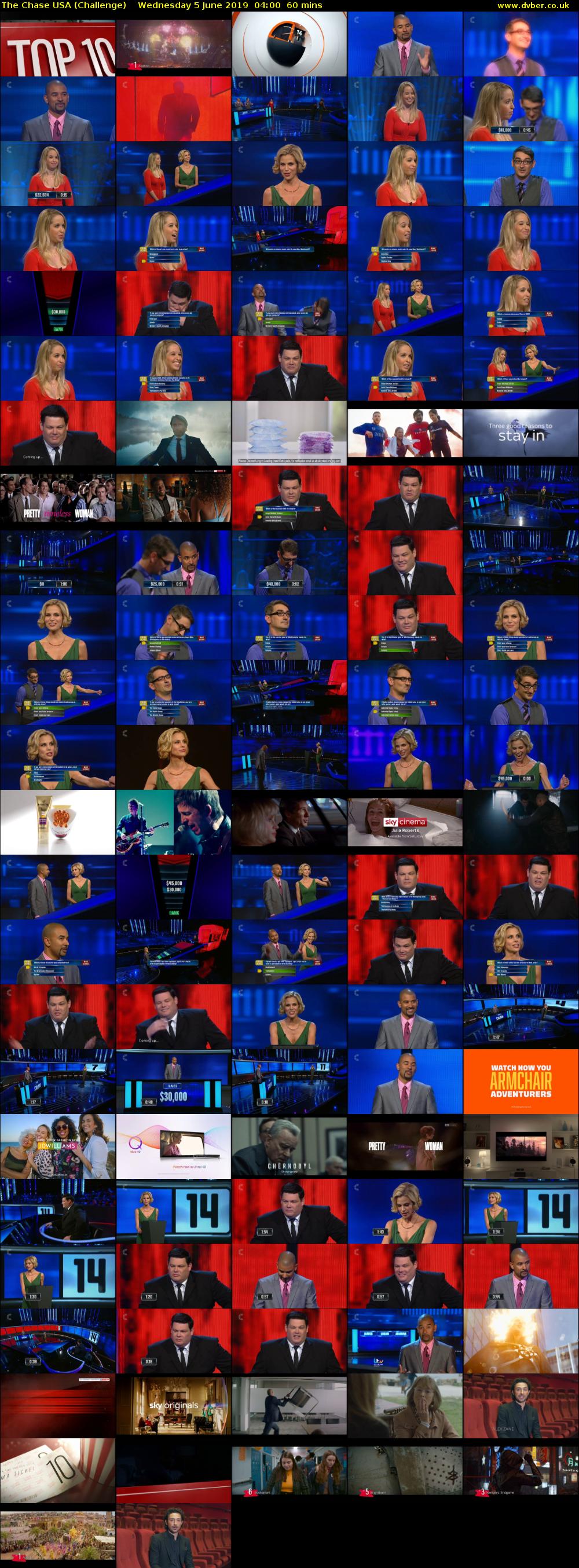 The Chase USA (Challenge) Wednesday 5 June 2019 04:00 - 05:00