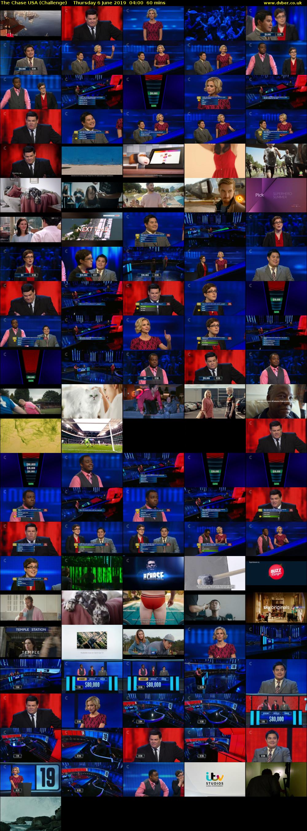 The Chase USA (Challenge) Thursday 6 June 2019 04:00 - 05:00