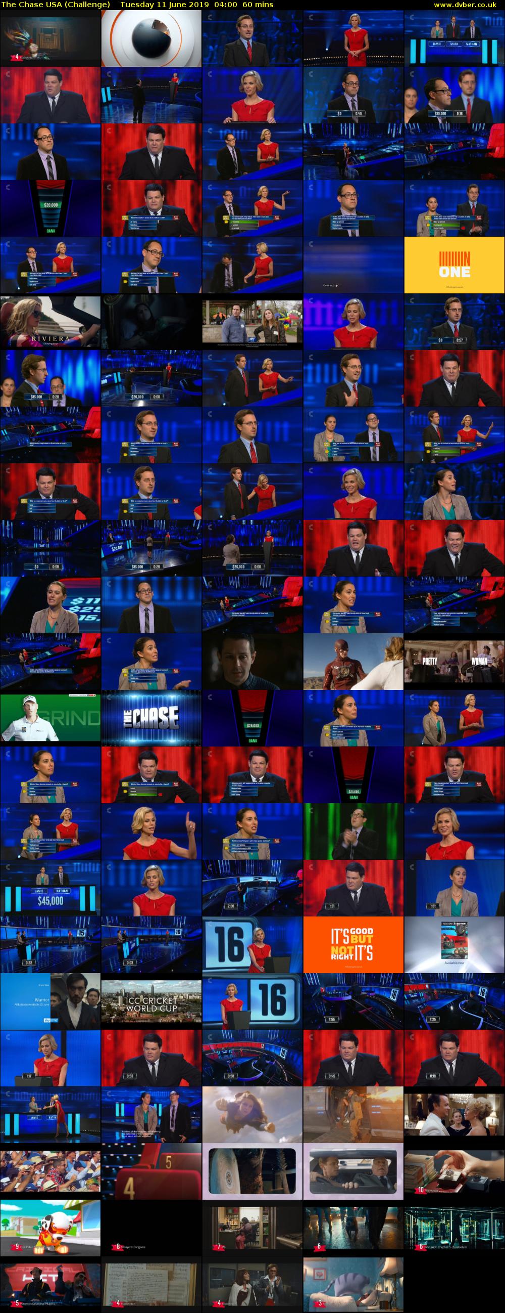 The Chase USA (Challenge) Tuesday 11 June 2019 04:00 - 05:00