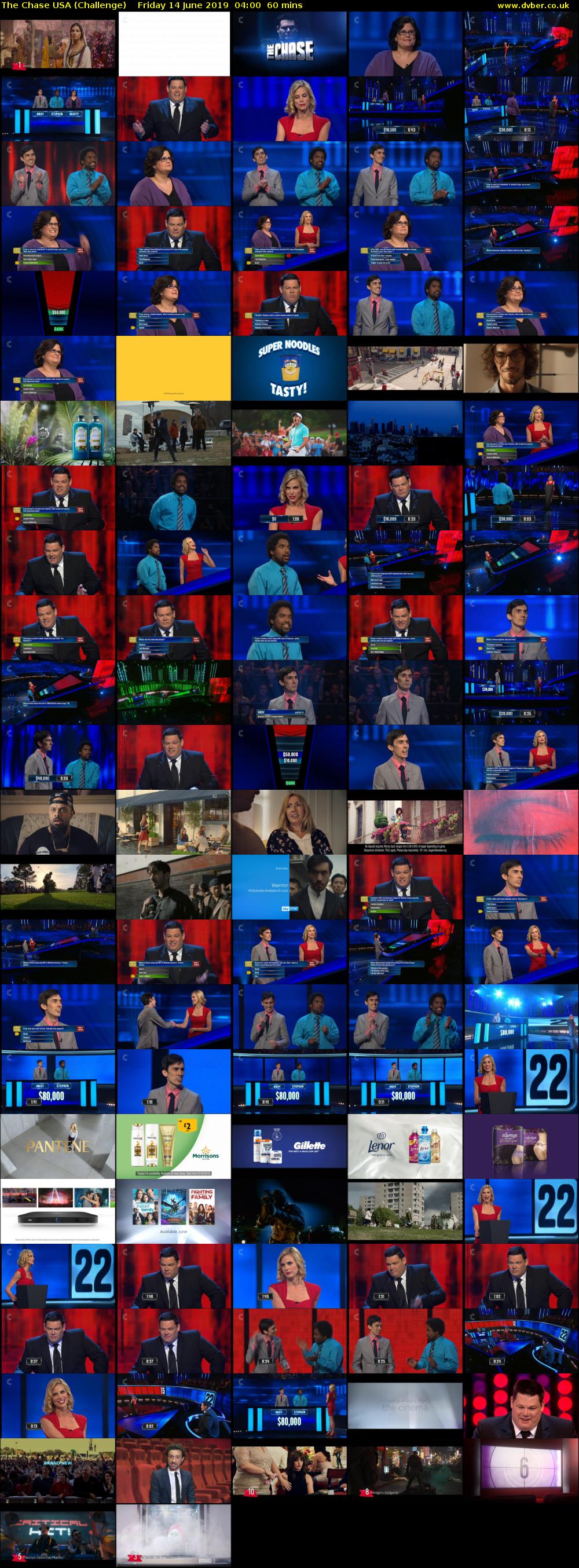 The Chase USA (Challenge) Friday 14 June 2019 04:00 - 05:00