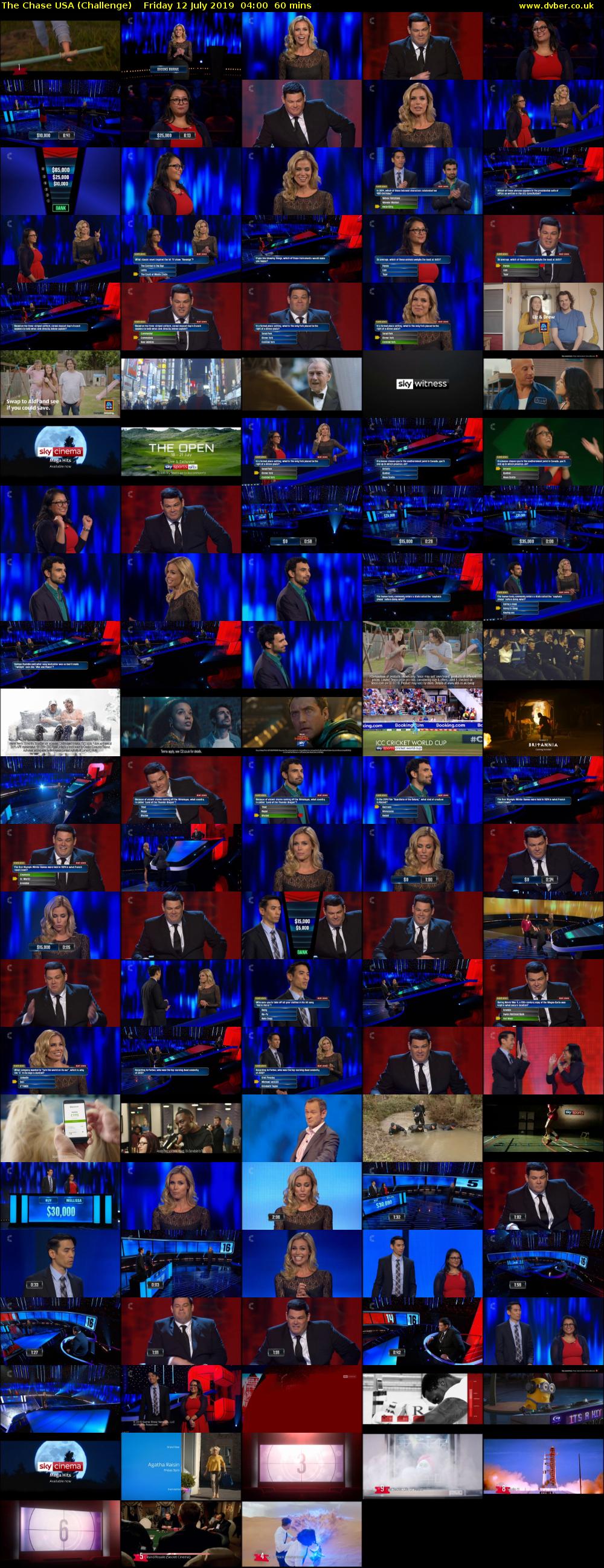 The Chase USA (Challenge) Friday 12 July 2019 04:00 - 05:00