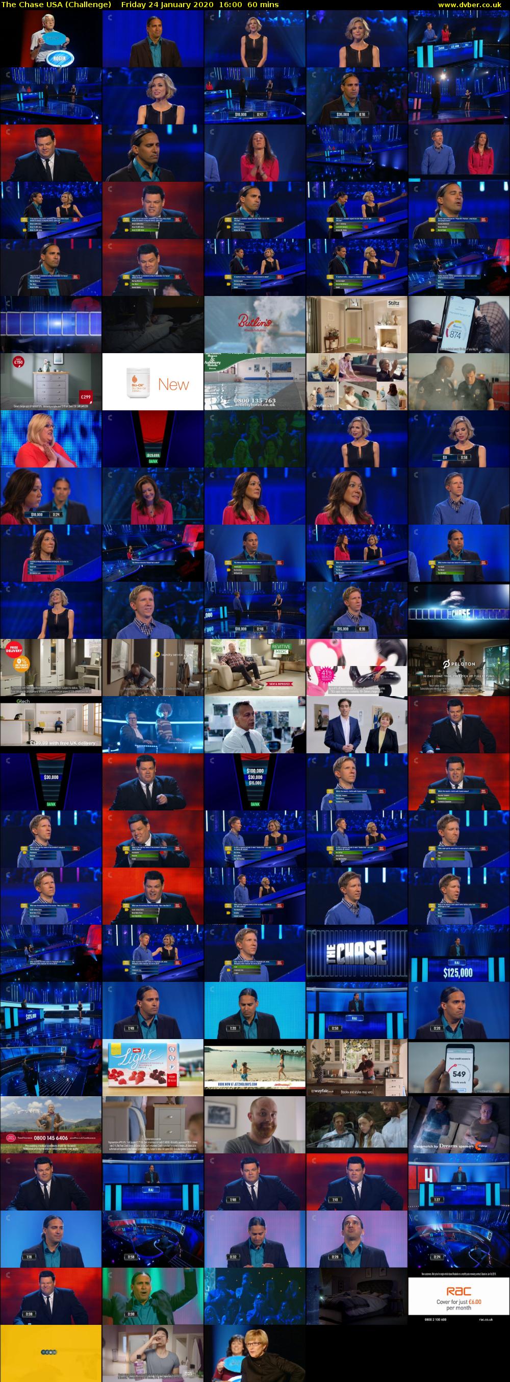 The Chase USA (Challenge) Friday 24 January 2020 16:00 - 17:00