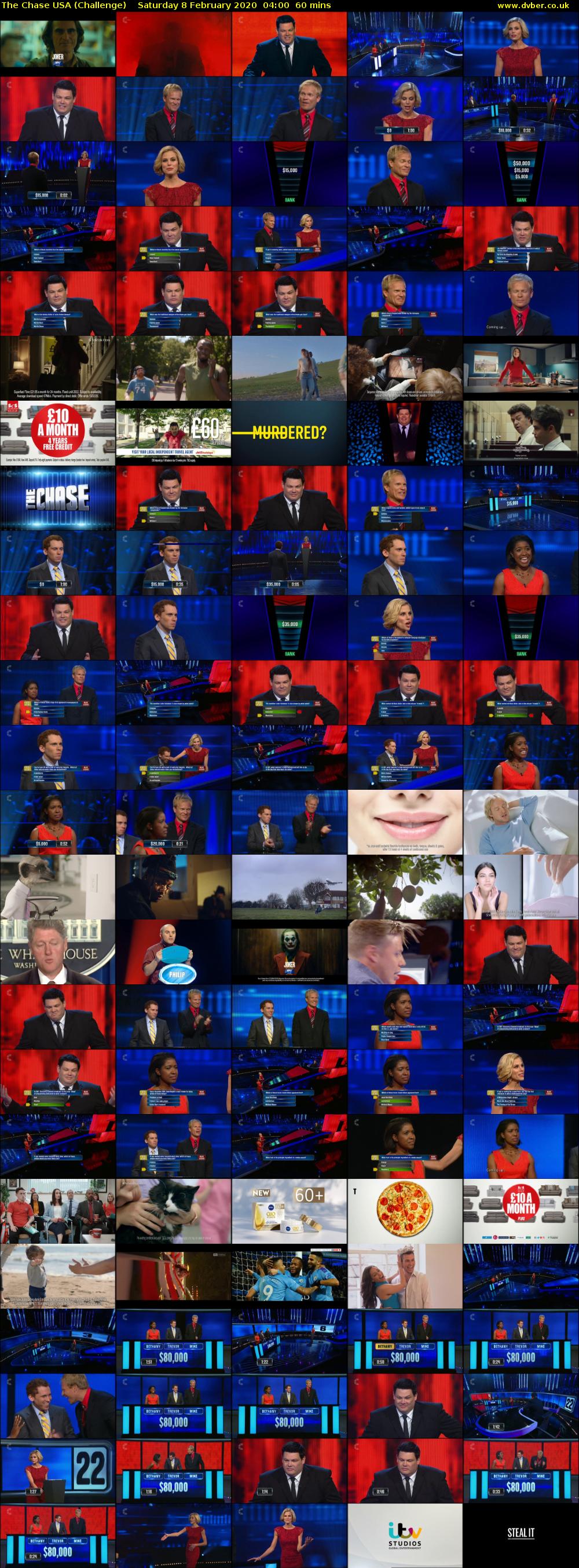 The Chase USA (Challenge) Saturday 8 February 2020 04:00 - 05:00