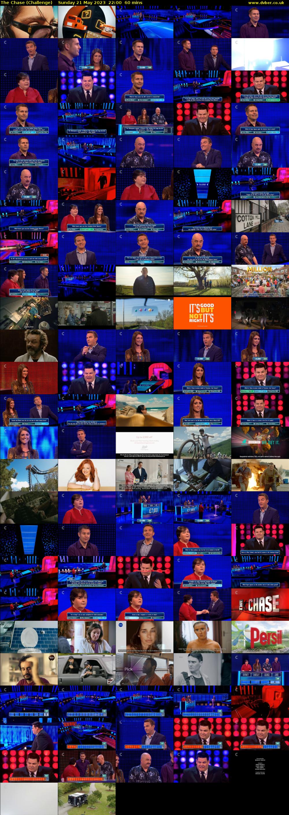 The Chase (Challenge) Sunday 21 May 2023 22:00 - 23:00